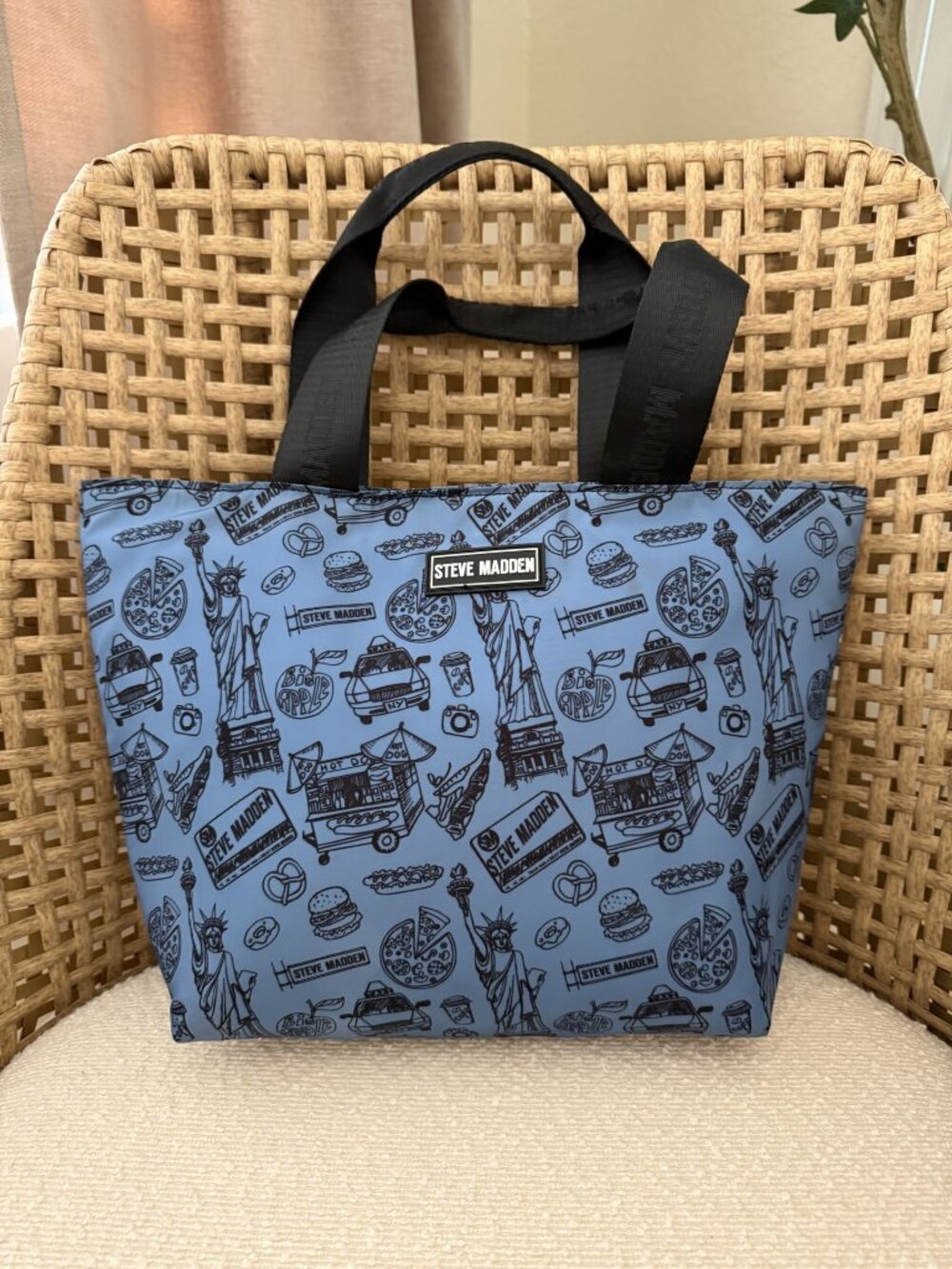 Steve Madden 'NYC Landmarks' Insulated Lunch Tote Bag